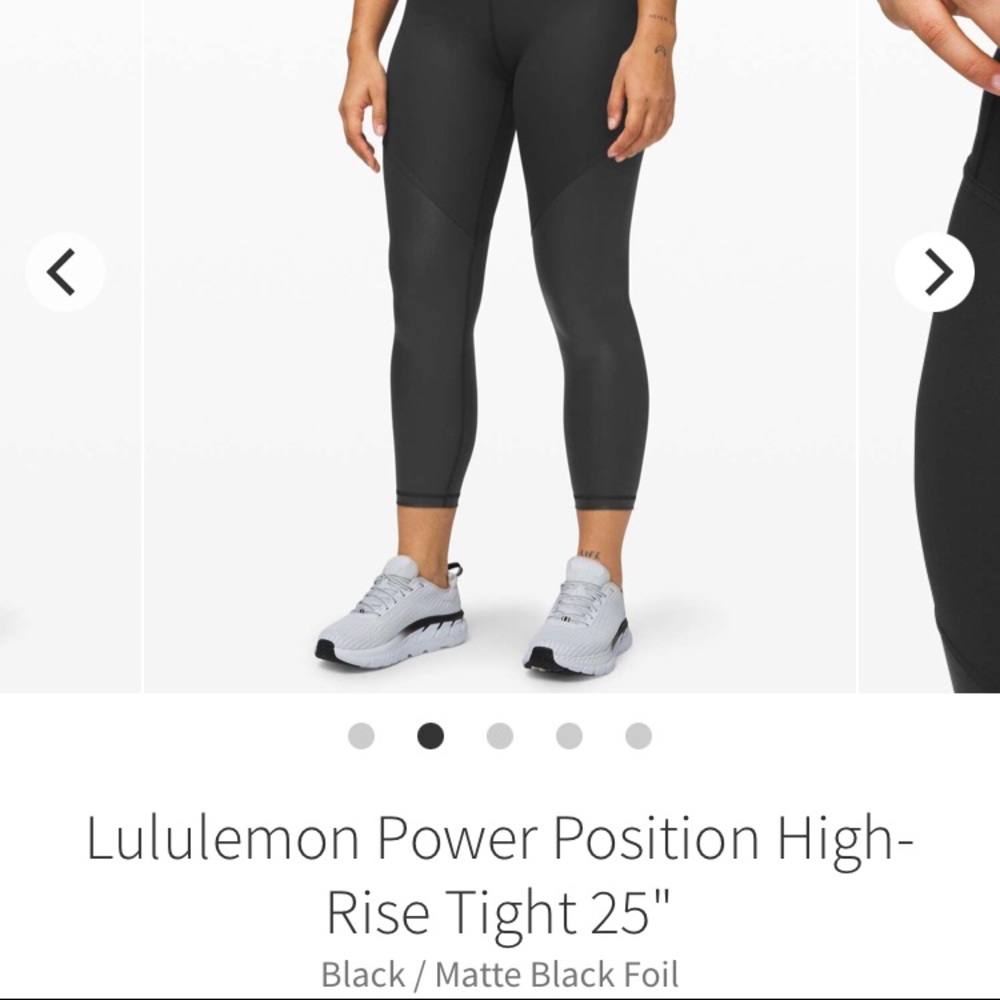NWT Lululemon Power Position Tight